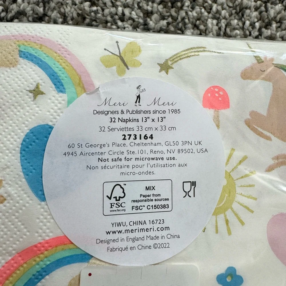 Meri Meri Unicorn Party Kit